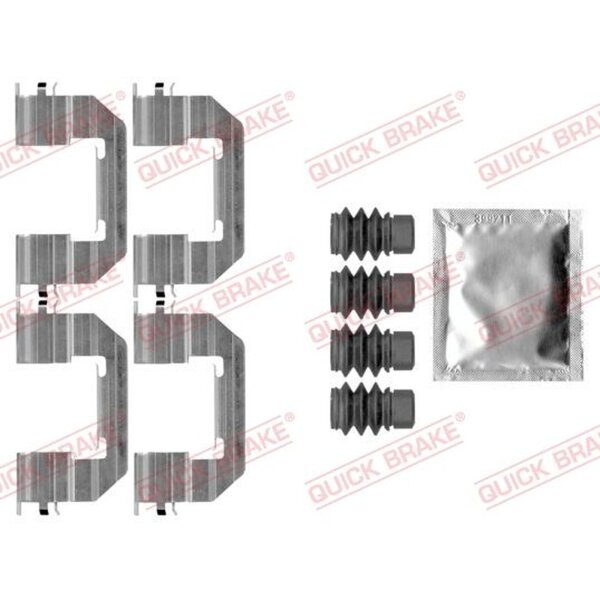 QUICK BRAKE 109-0011 Zubehörsatz, Scheibenbremsbelag