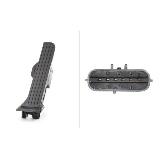 HELLA 6PV 008 890-711 Sensor, Fahrpedalstellung