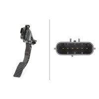 HELLA 6PV 009 505-701 Sensor, Fahrpedalstellung