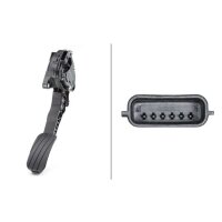 HELLA 6PV 009 978-751 Sensor, Fahrpedalstellung