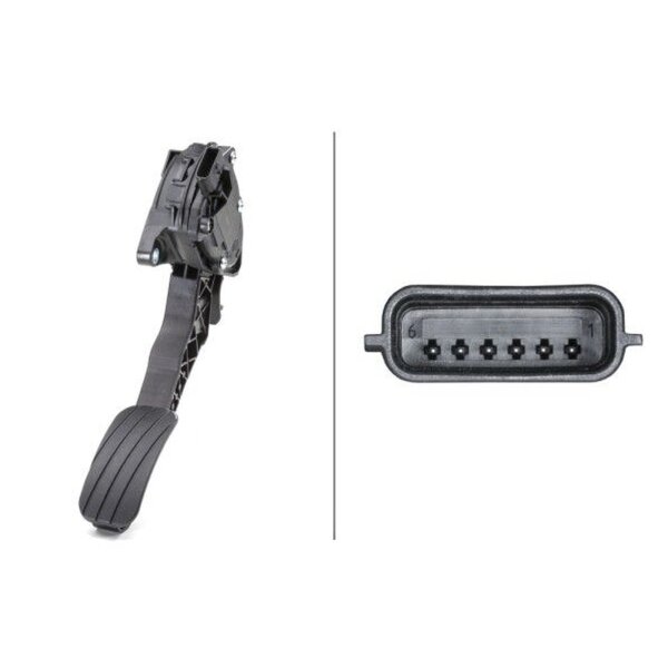 HELLA 6PV 009 978-781 Sensor, Fahrpedalstellung