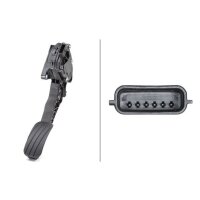 HELLA 6PV 009 978-781 Sensor, Fahrpedalstellung