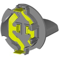 HELLA 9FF 247 322-001 Lampenfassung, Hauptscheinwerfer