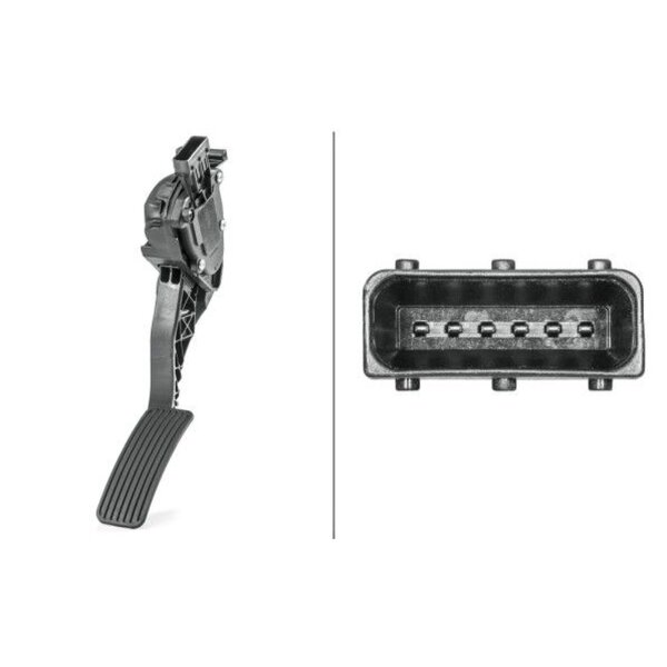 HELLA 6PV 009 765-721 Sensor, Fahrpedalstellung