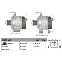 DENSO DAN1347 Generator
