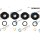 Dr.Motor Automotive DRM042S Dichtungssatz, Einspritzdüse