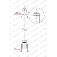 MONROE G1220 Stoßdämpfer