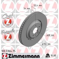 ZIMMERMANN 100.3364.75 Bremsscheibe