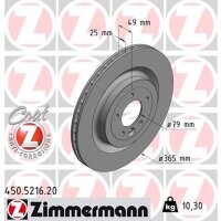 ZIMMERMANN 450.5216.20 Bremsscheibe