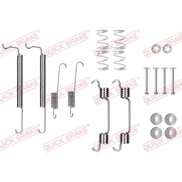 QUICK BRAKE 105-0043 Zubehörsatz, Bremsbacken