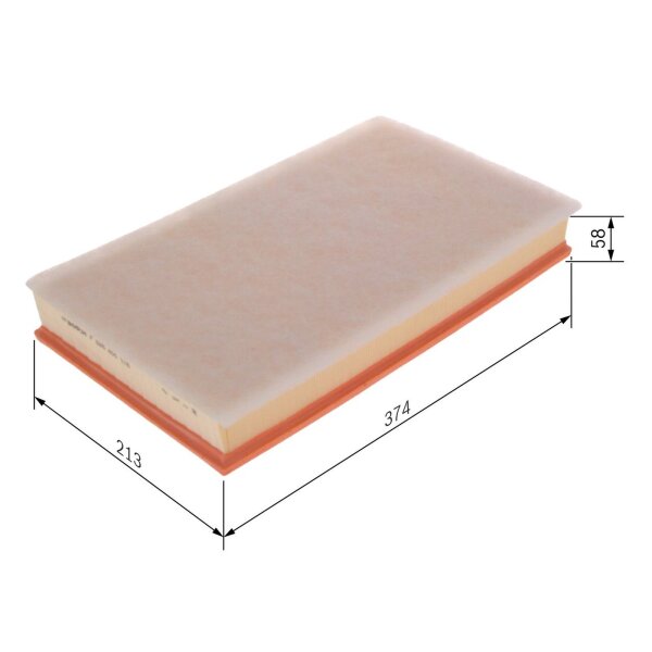 BOSCH F 026 400 516 Luftfilter