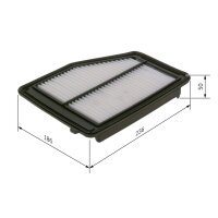 BOSCH F 026 400 412 Luftfilter