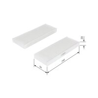 BOSCH 1 987 435 033 Filter, Innenraumluft