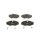BOSCH 0 986 494 730 Bremsbelagsatz, Scheibenbremse