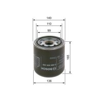 BOSCH 0 986 628 250 Lufttrocknerpatrone, Druckluftanlage