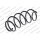 Spiralfeder Lesjöfors 4066836 Vorderachse - 1 Stück
