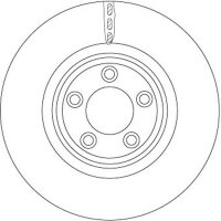 TRW DF6223S Bremsscheibe