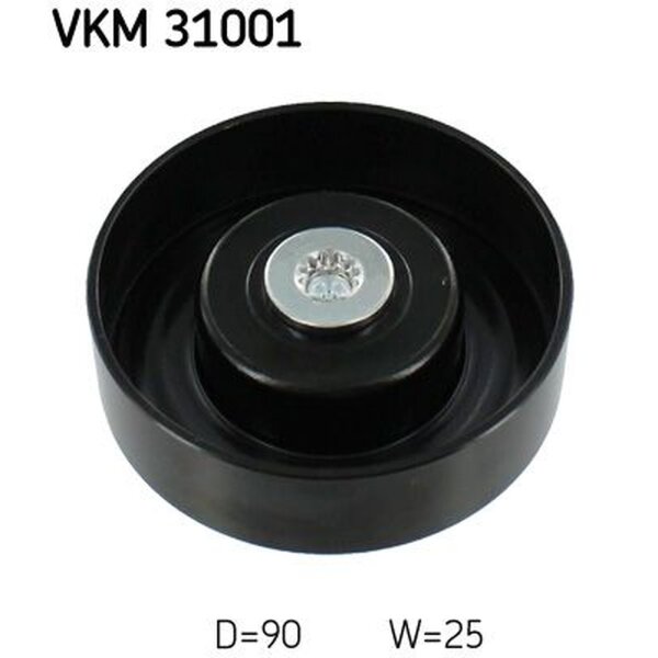 SKF VKM 31001 Umlenk-/Führungsrolle, Keilrippenriemen