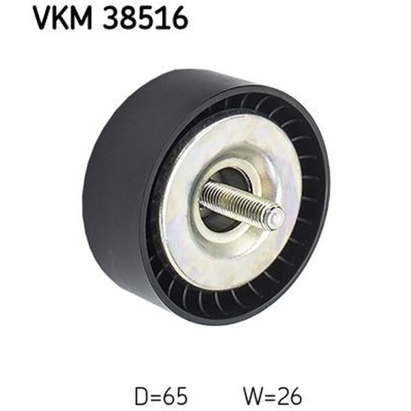SKF VKM 38516 Umlenk-/Führungsrolle, Keilrippenriemen