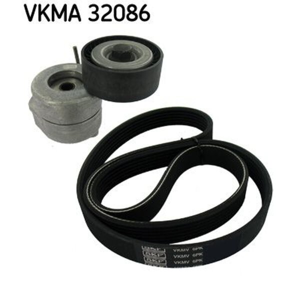 SKF VKMA 32086 Keilrippenriemensatz