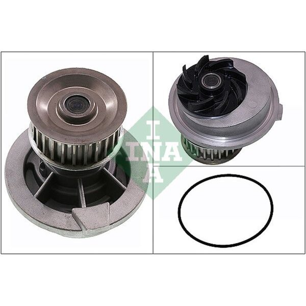 Schaeffler INA 538 0131 10 Wasserpumpe, Motorkühlung
