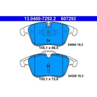 ATE 13.0460-7292.2 Bremsbelagsatz, Scheibenbremse