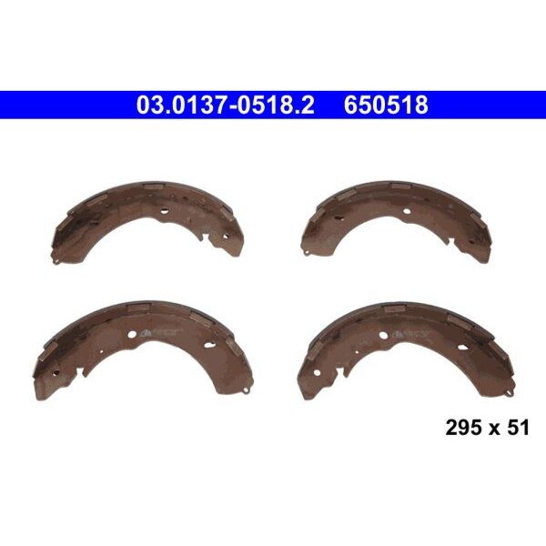 ATE 03.0137-0518.2 Bremsbackensatz