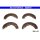 ATE 03.0137-0518.2 Bremsbackensatz