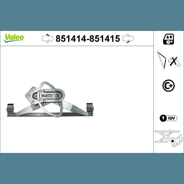 VALEO 851415 Fensterheber