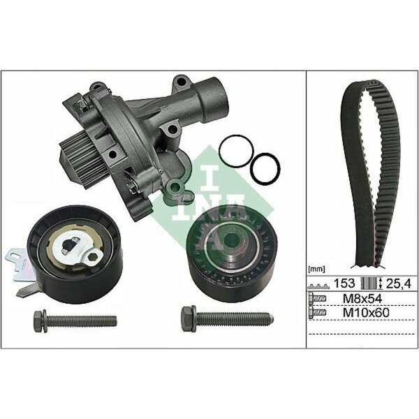 Schaeffler INA 530 0471 30 Wasserpumpe + Zahnriemensatz