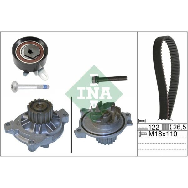 Schaeffler INA 530 0175 31 Wasserpumpe + Zahnriemensatz