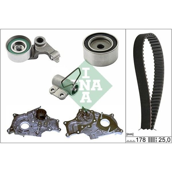 Schaeffler INA 530 0543 31 Wasserpumpe + Zahnriemensatz