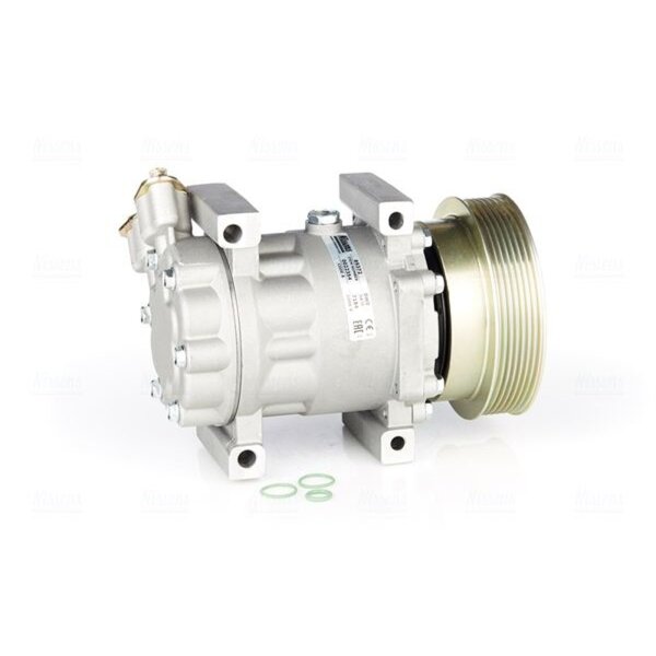 Klimakompressor NISSENS 89372 SD6V12 Keilrippenriemen - 1 Stück