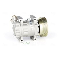 Klimakompressor NISSENS 89372 SD6V12 Keilrippenriemen - 1...