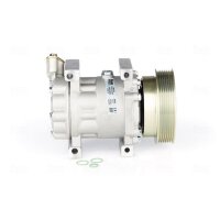 Klimakompressor NISSENS 89372 SD6V12 Keilrippenriemen - 1...