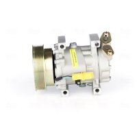 Klimakompressor NISSENS 89372 SD6V12 Keilrippenriemen - 1 Stück