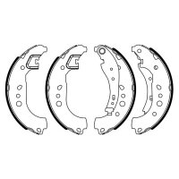 BOSCH 0 986 487 949 Bremsbackensatz