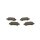 BOSCH 0 986 494 732 Bremsbelagsatz, Scheibenbremse