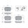 BOSCH 0 986 494 747 Bremsbelagsatz, Scheibenbremse