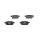 BOSCH 0 986 494 748 Bremsbelagsatz, Scheibenbremse
