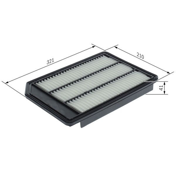 BOSCH F 026 400 419 Luftfilter