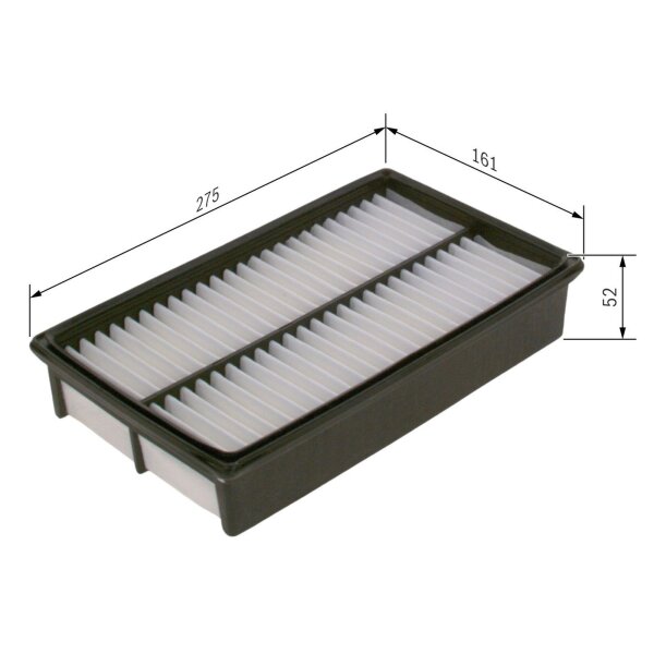 BOSCH F 026 400 444 Luftfilter