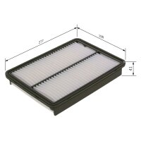 BOSCH F 026 400 547 Luftfilter