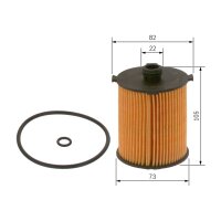 BOSCH F 026 407 152 Ölfilter