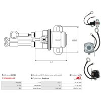 AS-PL SS5128 Magnetschalter, Starter