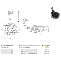 AS-PL SBH3029(VALEO) Halter, Kohlebürsten
