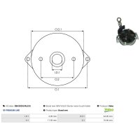 AS-PL SBH3029(VALEO) Halter, Kohlebürsten