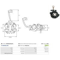AS-PL SBH3032(VALEO) Halter, Kohlebürsten