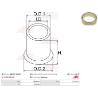 AS-PL SBU9071(BULK) Buchse, Starterwelle