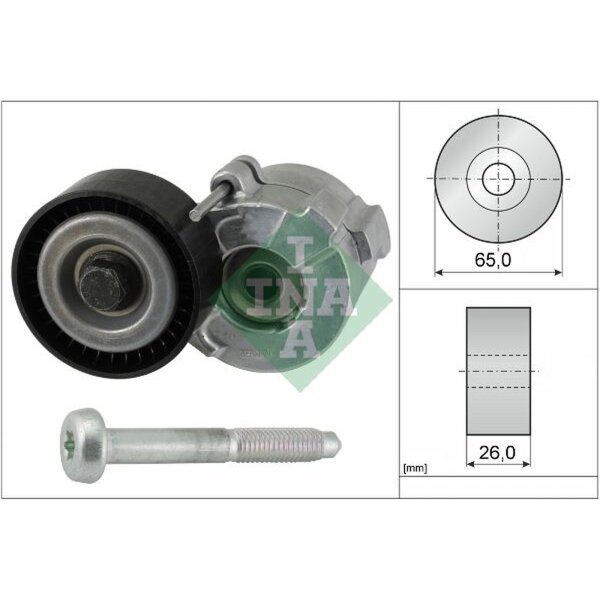 Schaeffler INA 534 0610 10 Riemenspanner, Keilrippenriemen